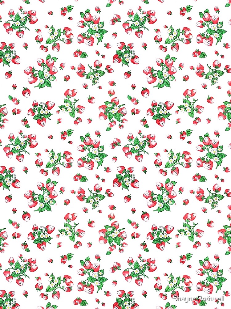 Retro Strawberries by Shayne Rothwell