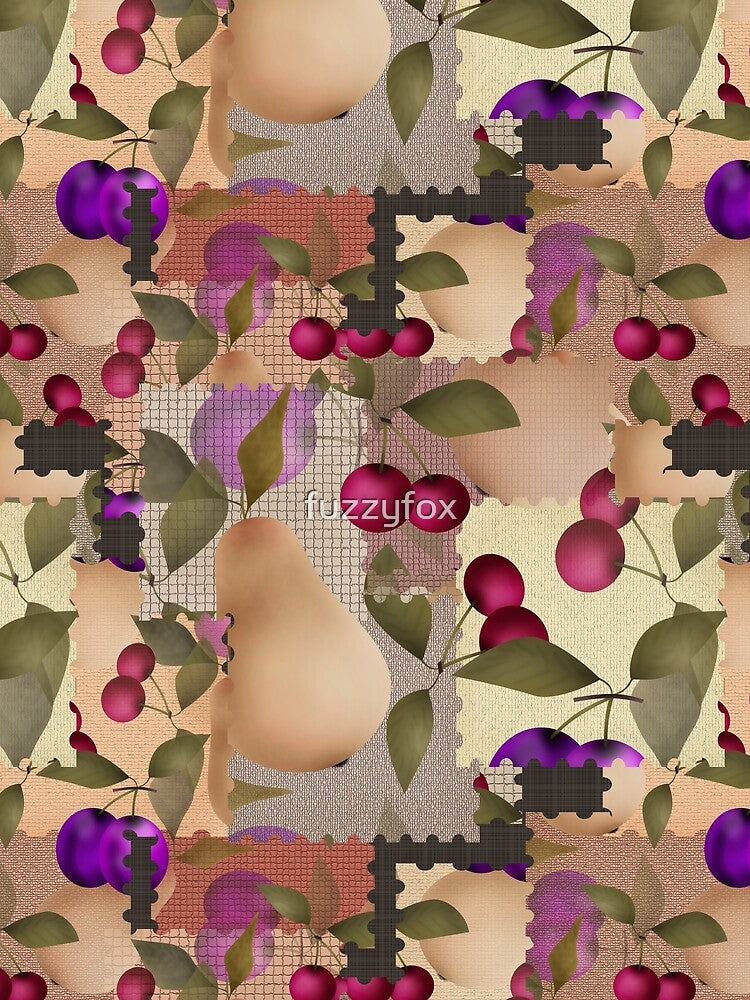 Patchwork Fruit. Retro by fuzzyfox