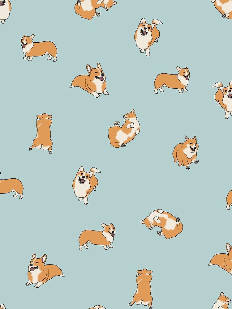 Corgi Print by ballantynero