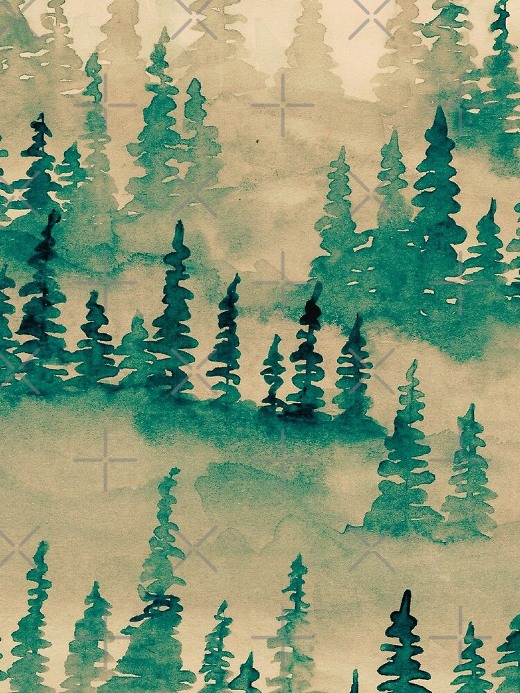 Sandi Watercolor Landscape | Watercolor paint art by Artystico  ⭐⭐⭐⭐⭐