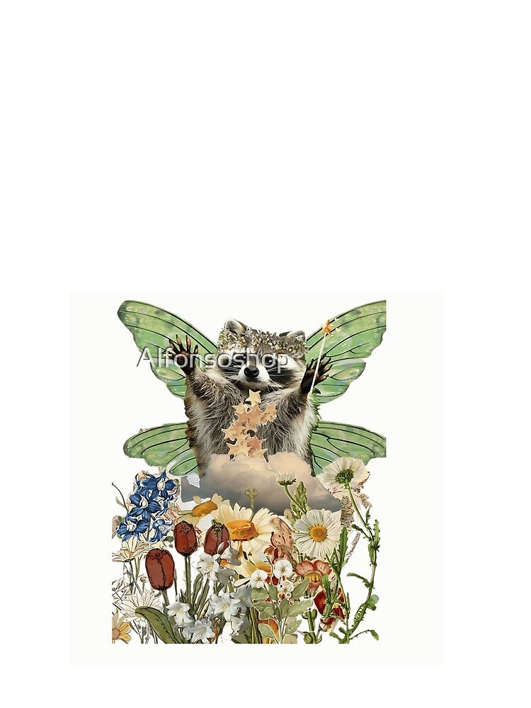 cute cat memes raccons pack Sticker Street with flowers by Alfonsoshop ⭐⭐⭐⭐⭐ ⭐