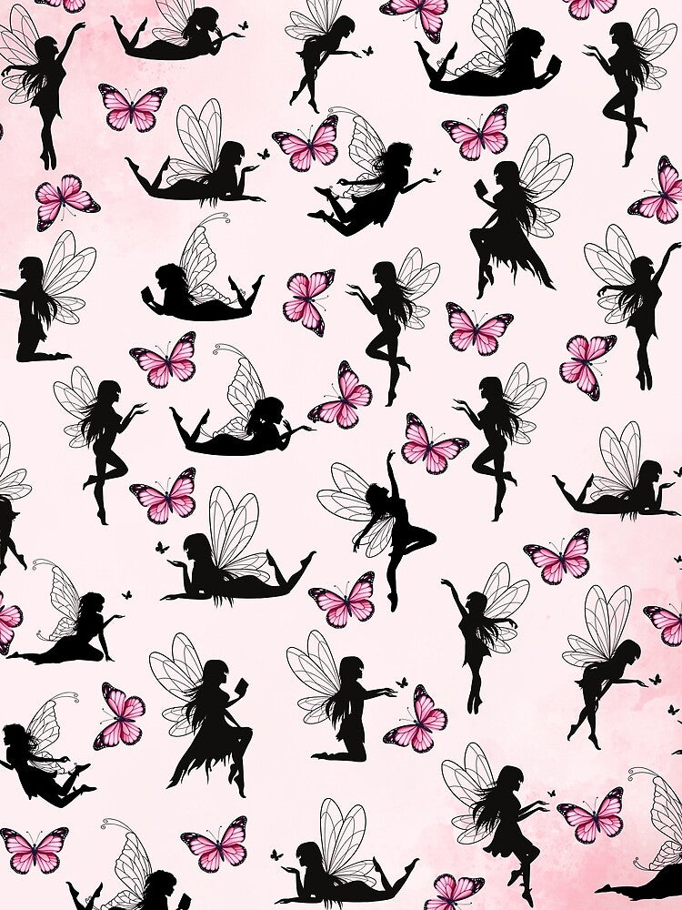 Fairy Dreams and Pink Butterflies by PixelByHajni