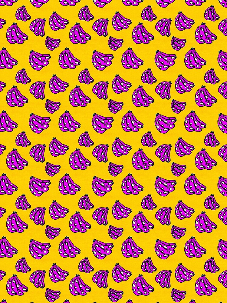 pop art bananas pattern by pauloneill-art
