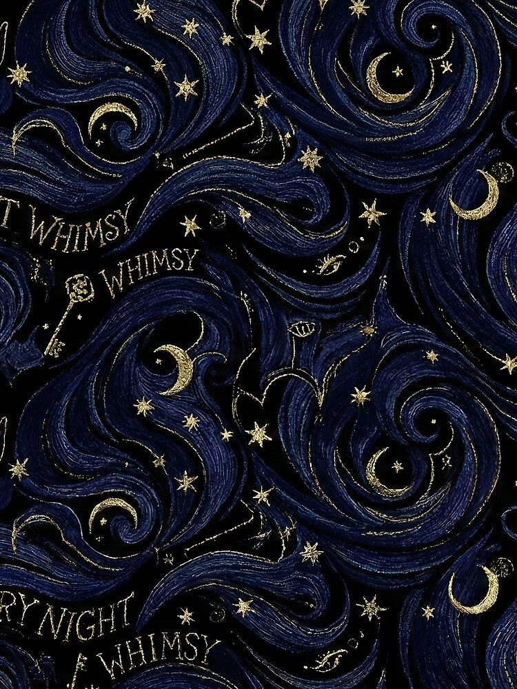Starry Night Whimsy Celestial Whimsigoth by auxincaftan0o