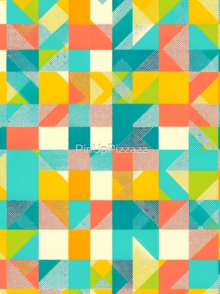 Summer Color Inspired Print Pattern by PinUpPizzazz