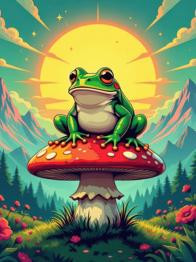 Elevated Frog by HabitableMoons