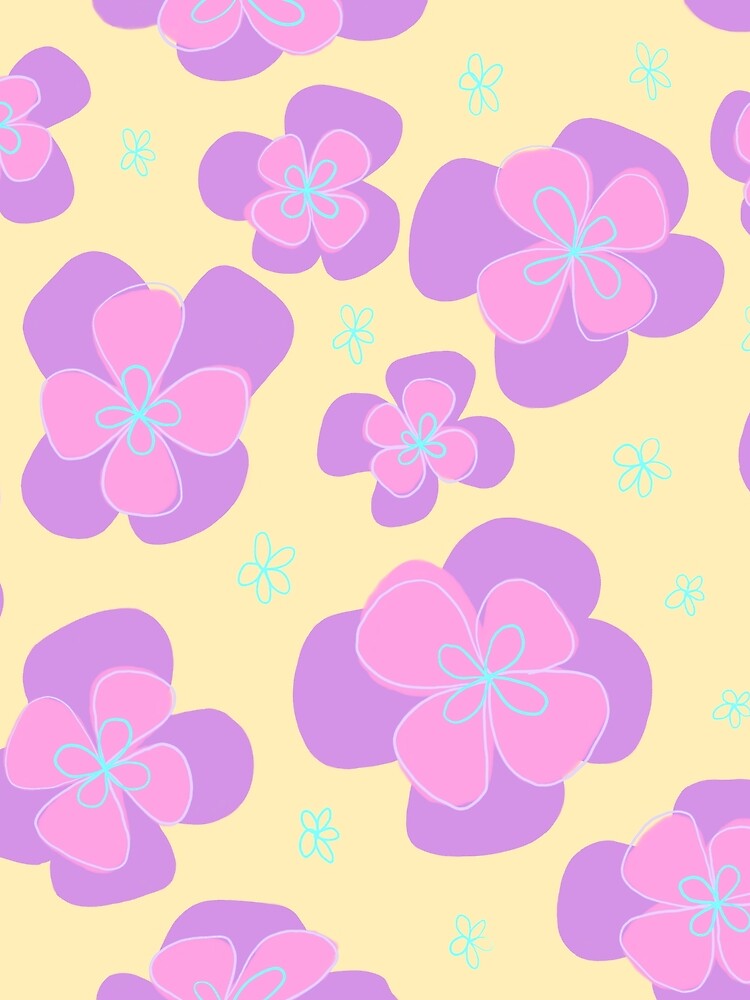 Pastel Blooms by PatternsbyHat