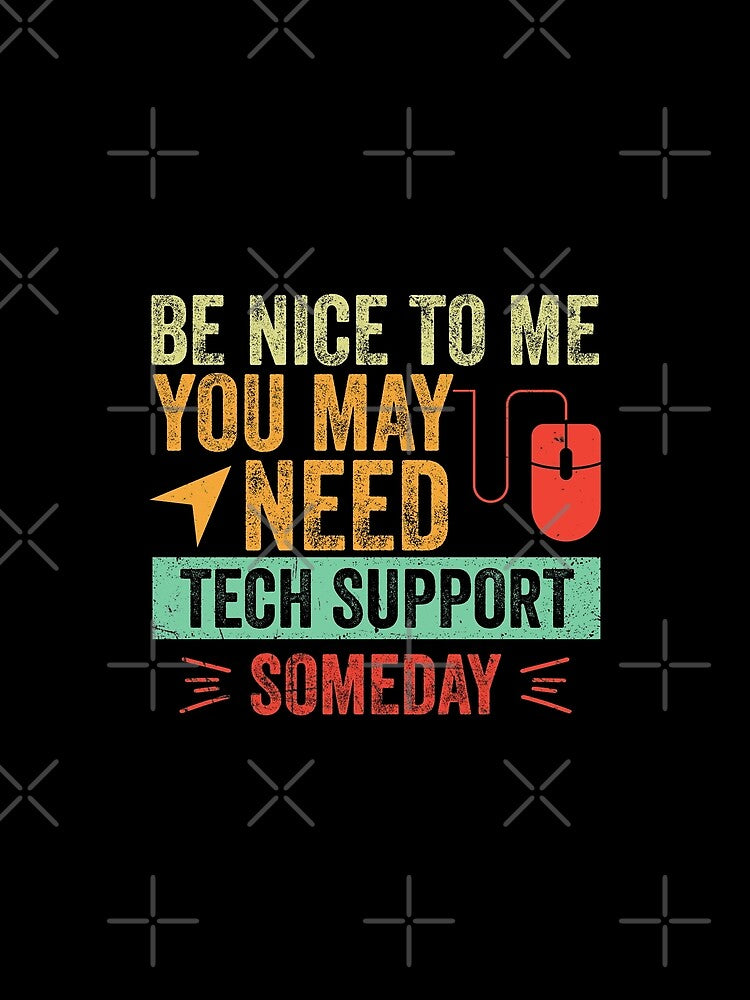 Funny Helpdesk Tech IT Support Novelty Joke by DesignoresLTD