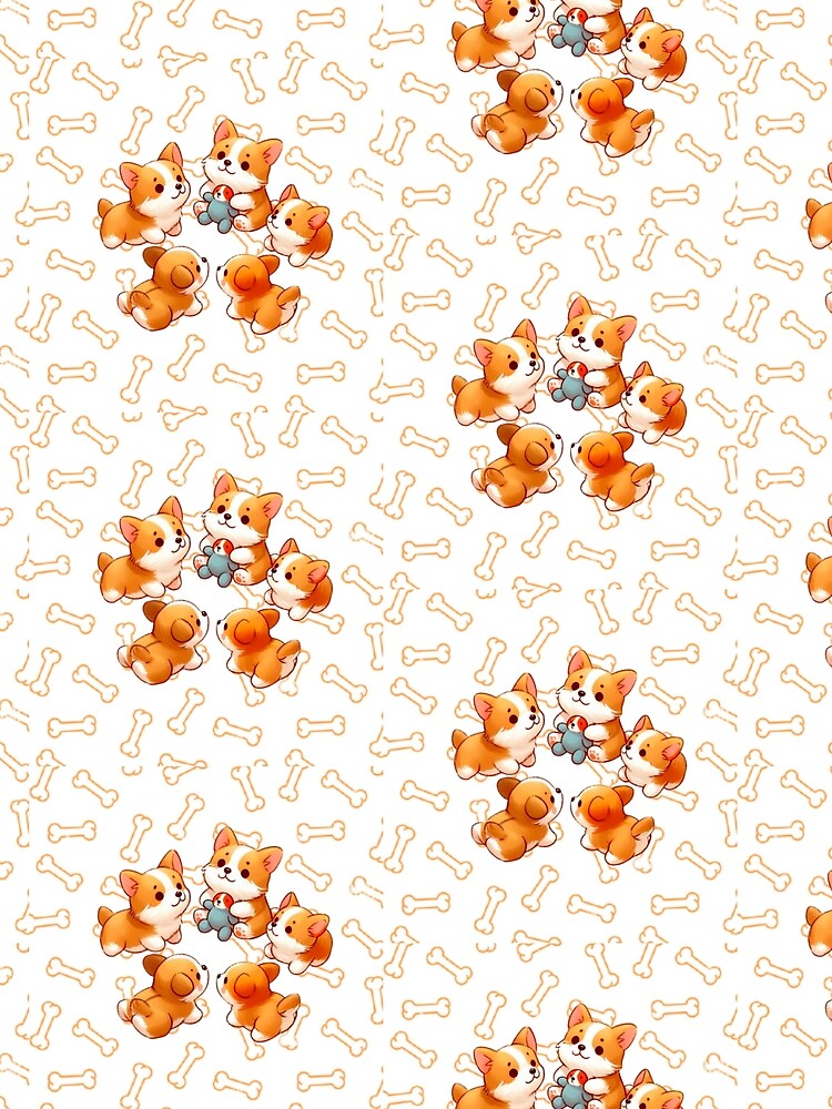 Corgi family by DaintyDooodles