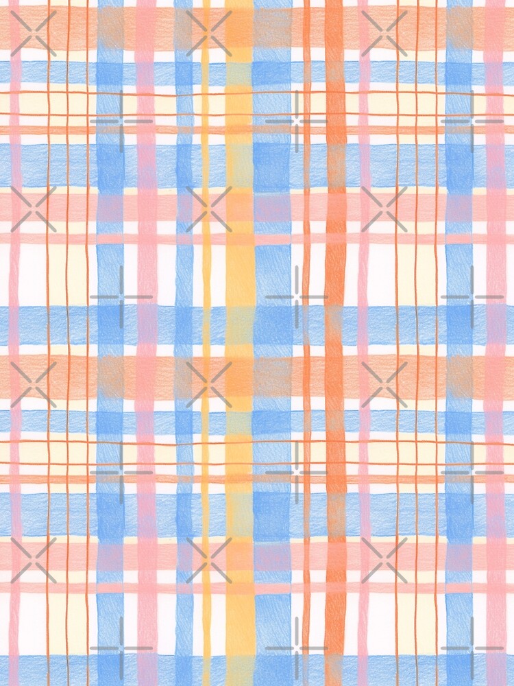 Cute Colorful Plaid Pattern by trajeado14