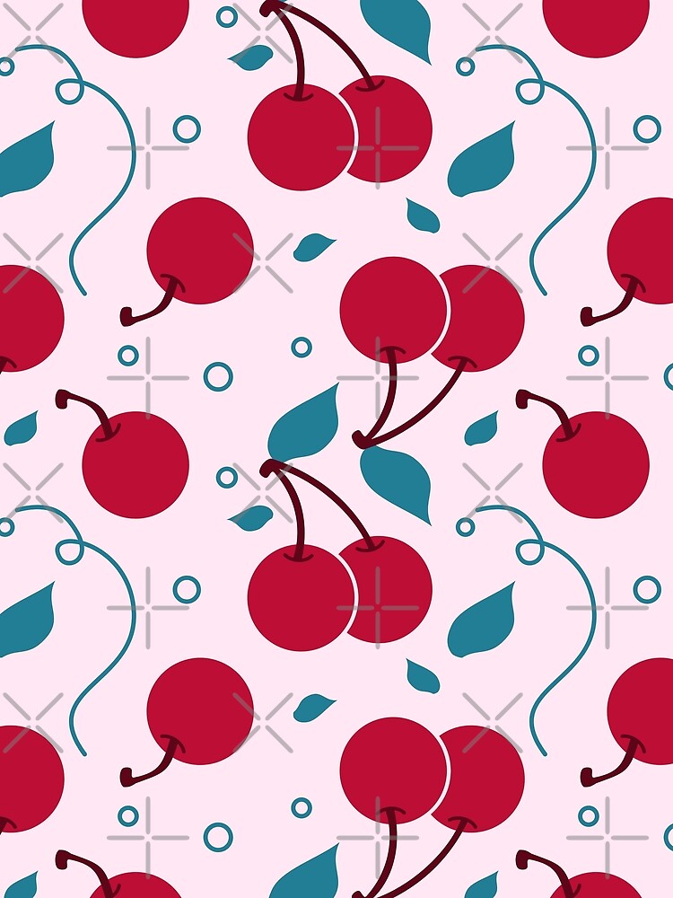 Cherry pattern art by Desikhanna123