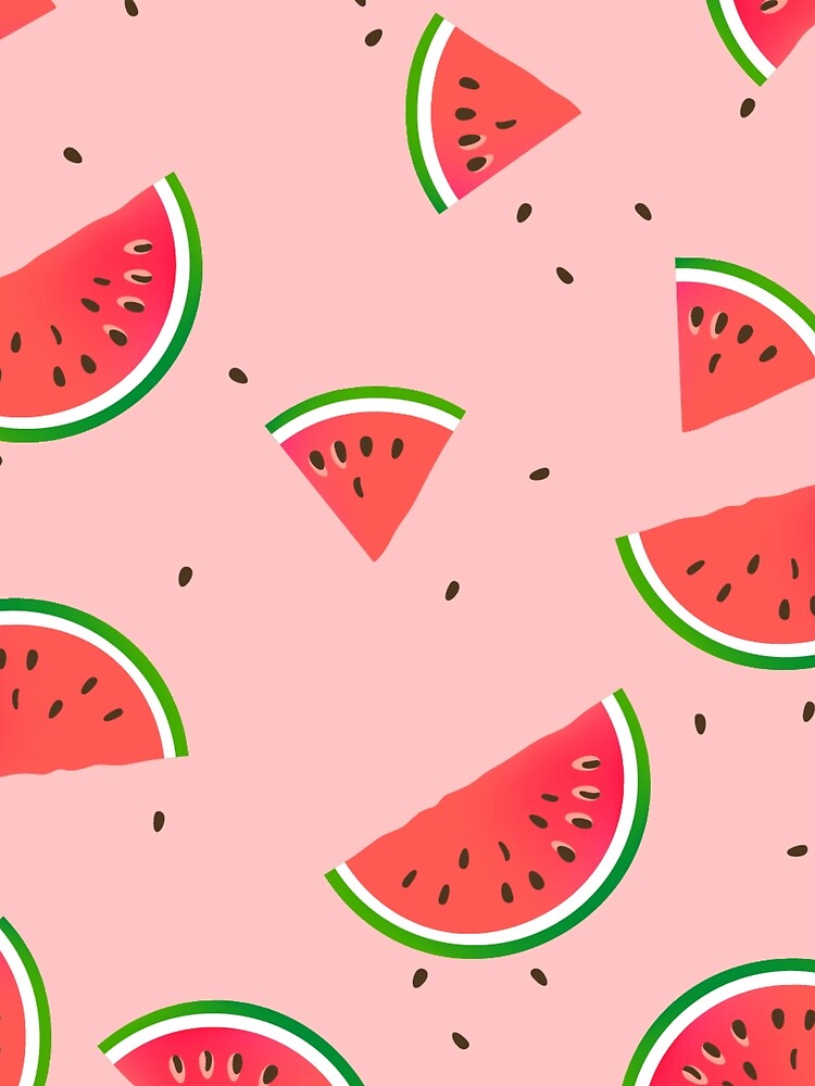 Watermelon Aesthetic Pattern – Cute Summer Fruit Design by TropicalTrails