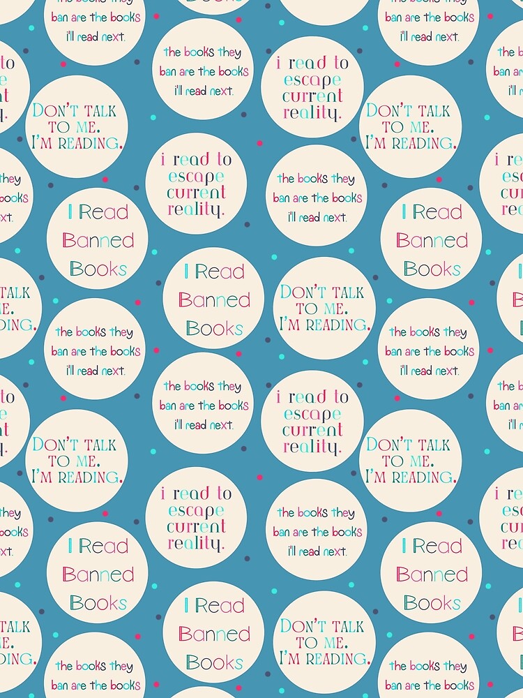 Read Banned Books | Dont Ban Books | Anti Censorship | Book Girl | Kindle | Banning Books by ShoniwDesigns