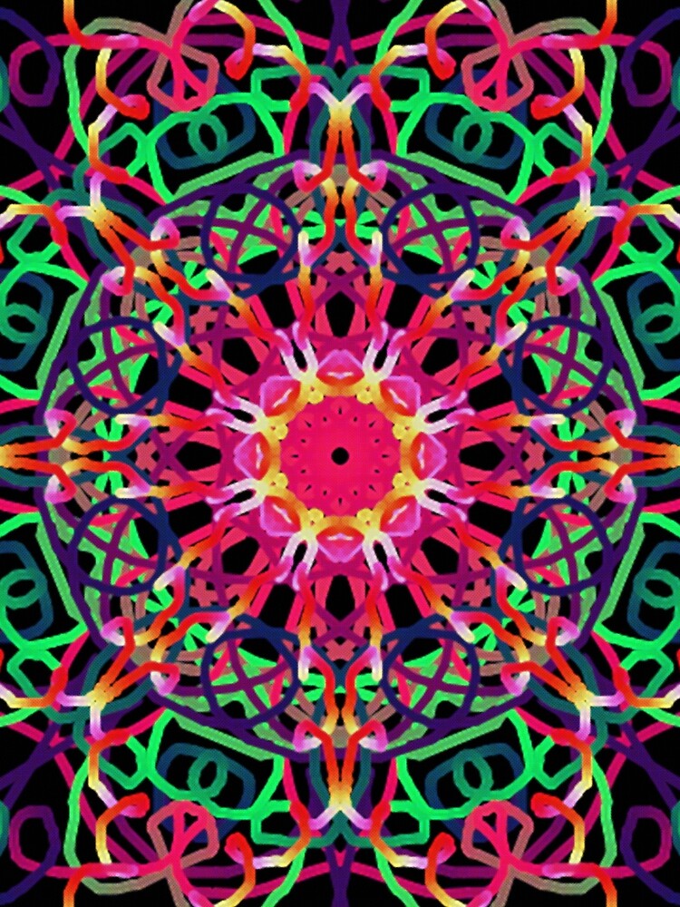 Neon Mandala by VilaPropuh