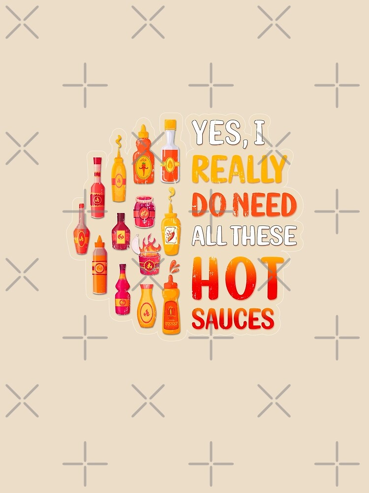 Funny Hot Sauce Sticker - Sriracha Hot Sauces Spicy Food Lover by Pingestre