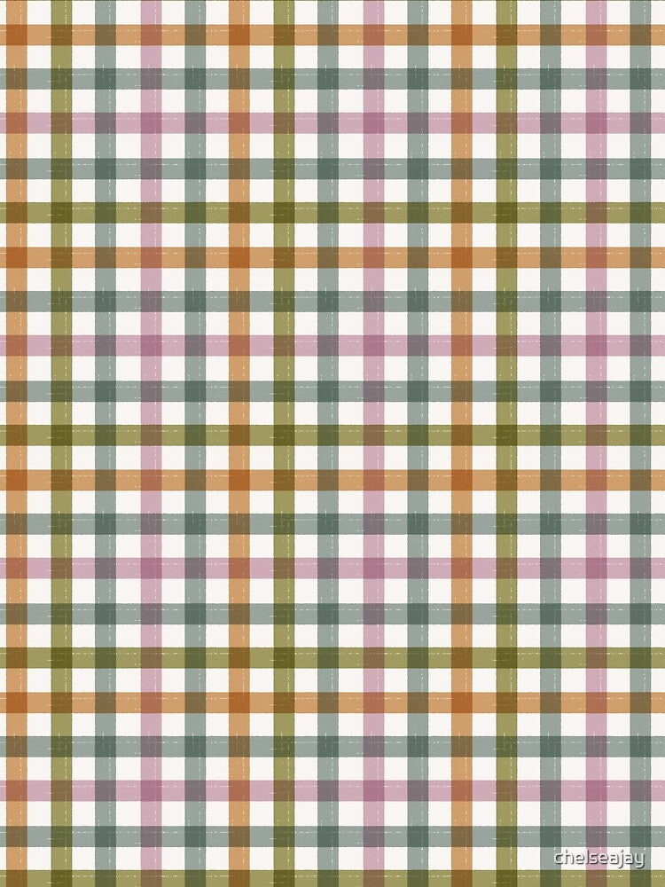 bold vintage gingham by Chelsea Jay