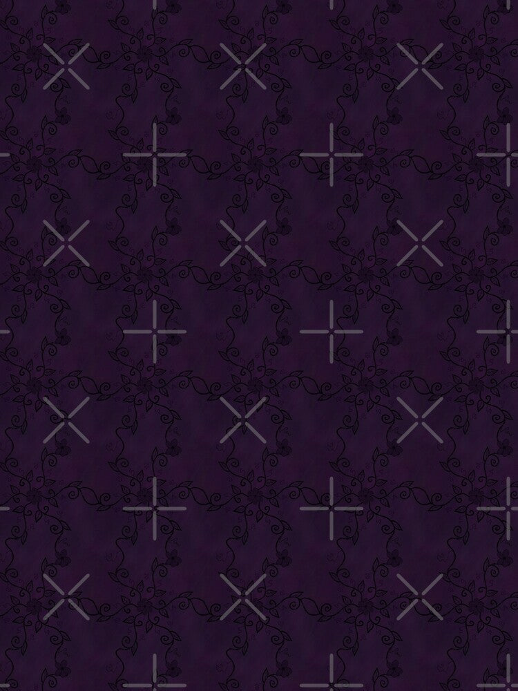 Whimsigoth purple vines by Neon-Harvest