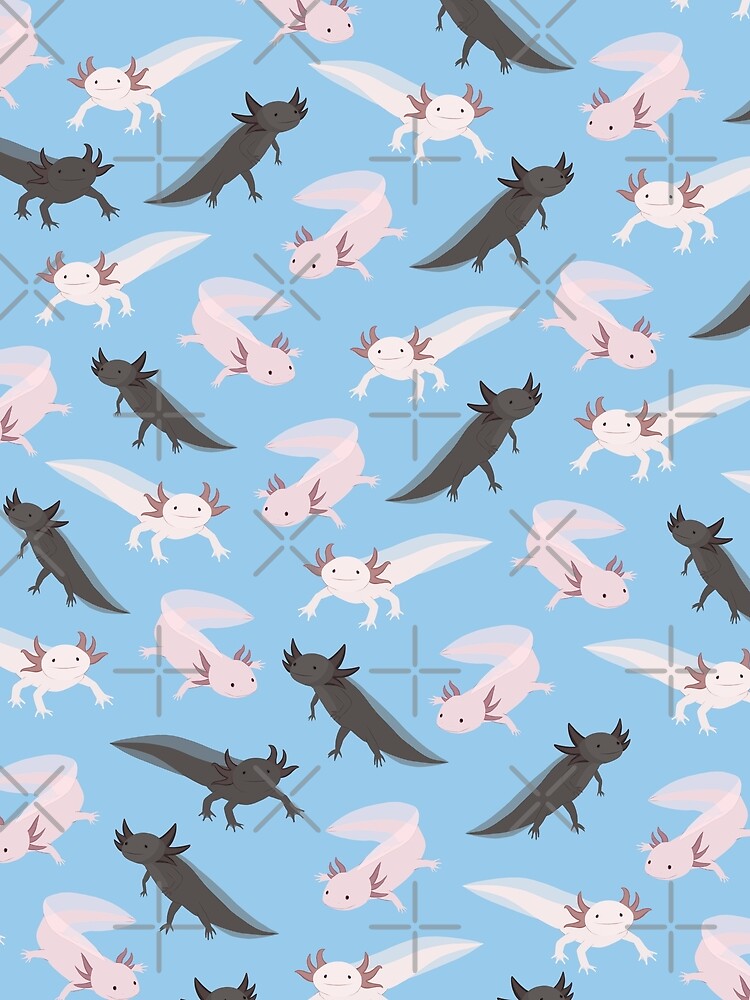 Adorable Axolotls Pattern by Charloote