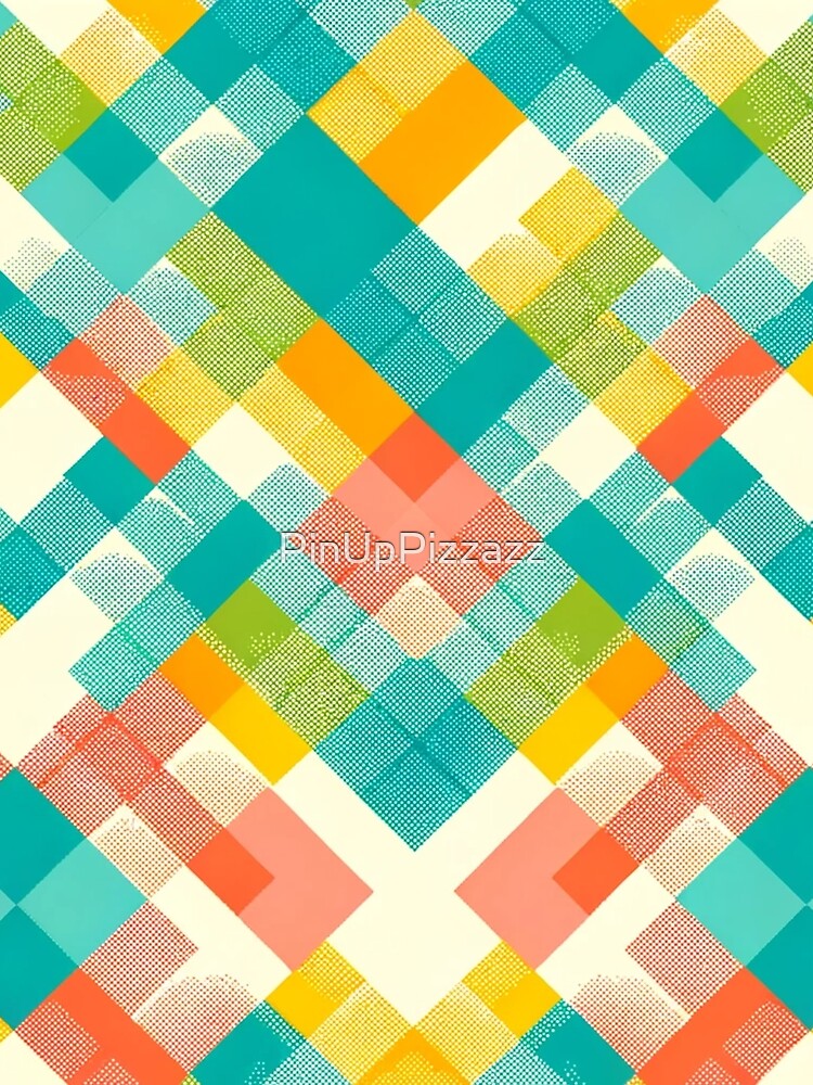 Summer Color Inspired Print Pattern by PinUpPizzazz