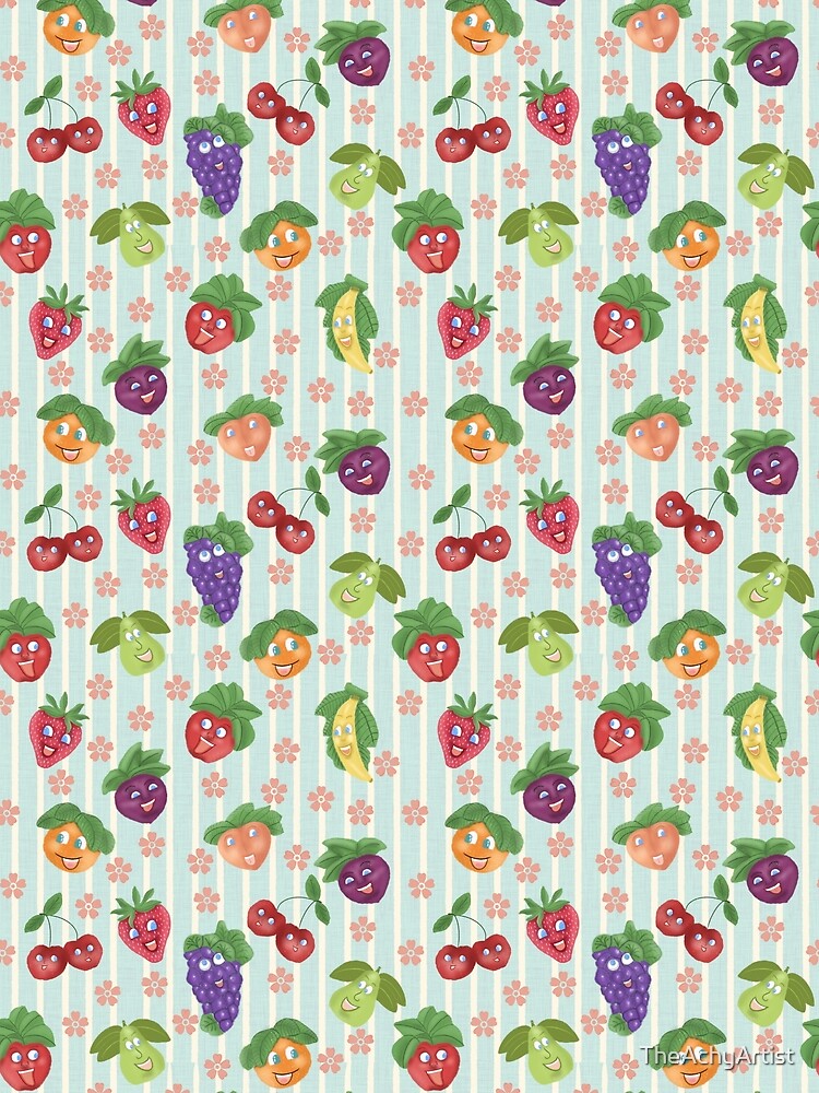 Fruits Having a Good Day by TheAchyArtist