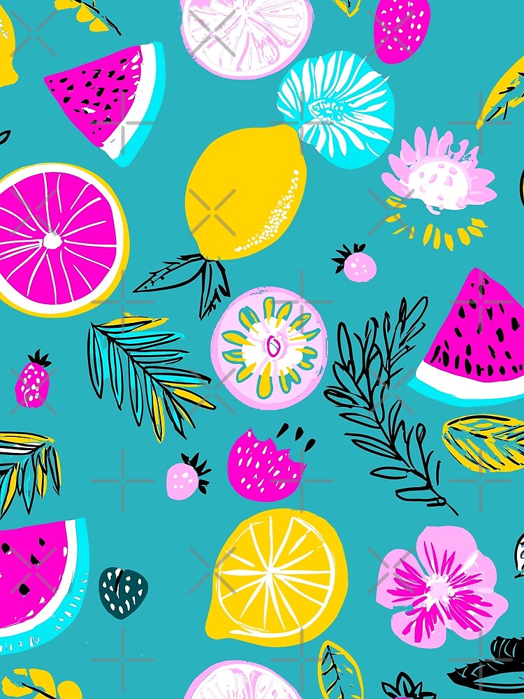 Tutti Frutti Tropic Fun / Explosão Tropical Tutti-Frutti by biZudigitalart TEXTURE