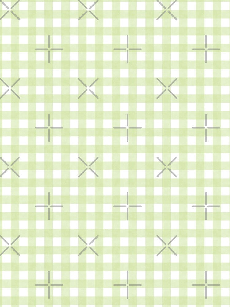 Green Gingham by KNBdesign