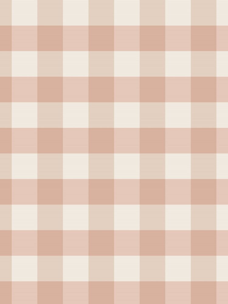 Classic Beige Gingham Pattern by sharamvatani