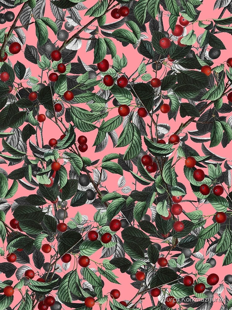 Vintage Fruit Pattern IV by Burcu Korkmazyurek