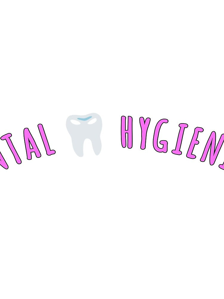 Dental hygienist pink sticker by choumilanais