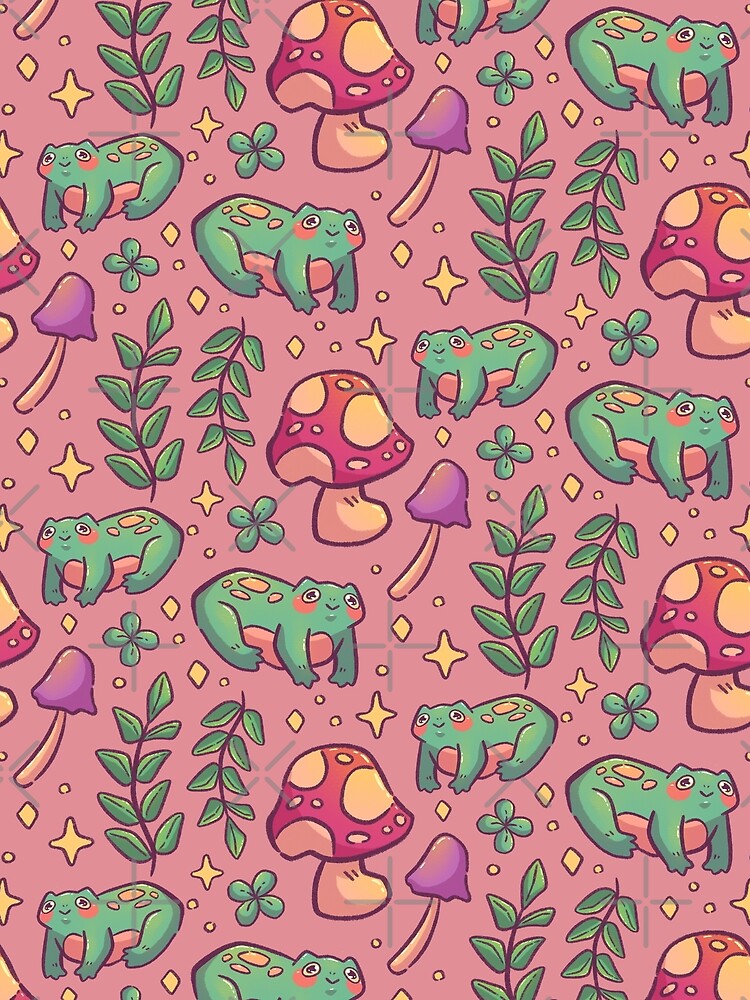 Fae Haven (Whimsical) - Friendly Froggies by Sarah Garrett