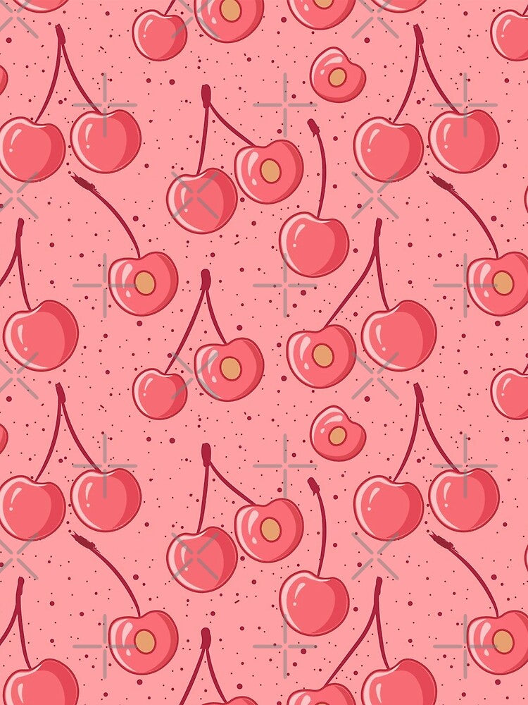 half cherry pink pattern by AsKartongs