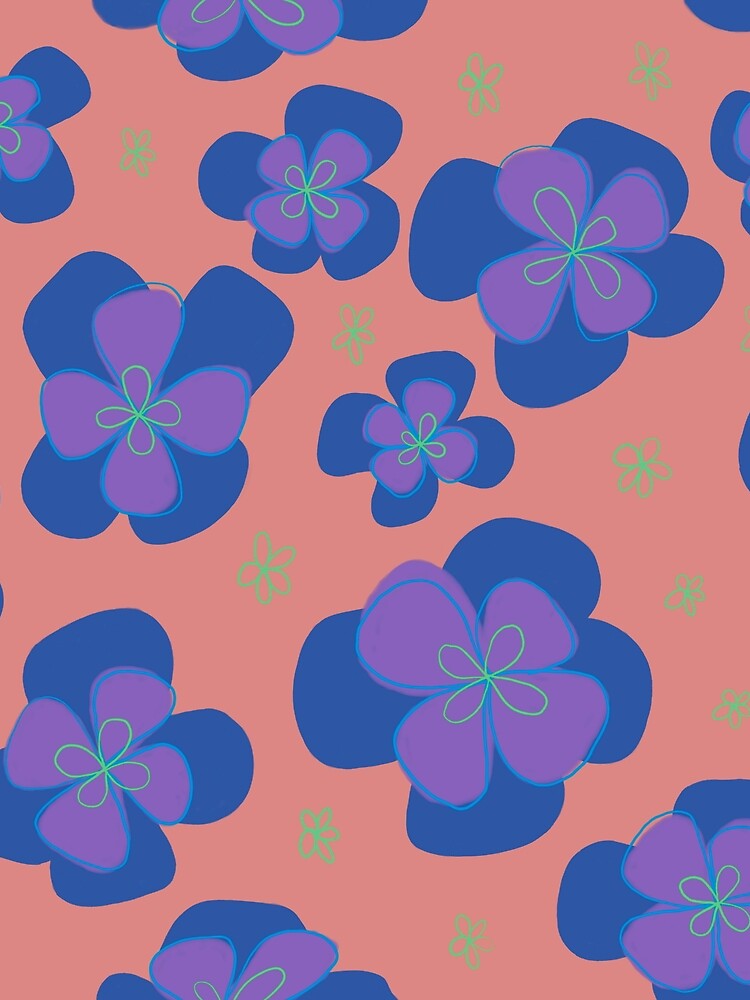 Vibrant Violets by PatternsbyHat