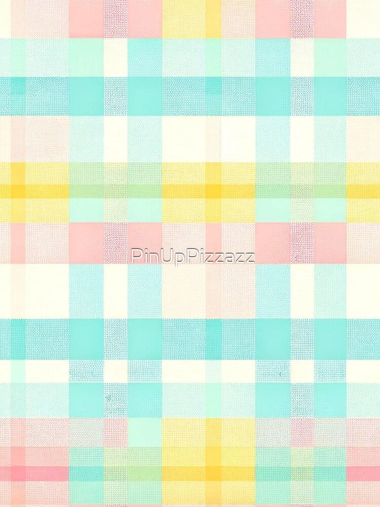 Spring-Inspired Checkered (Gingham) Pattern by PinUpPizzazz