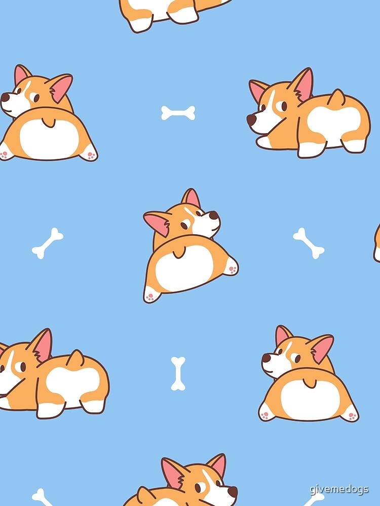 incorgnito corgi dog butt by givemedogs