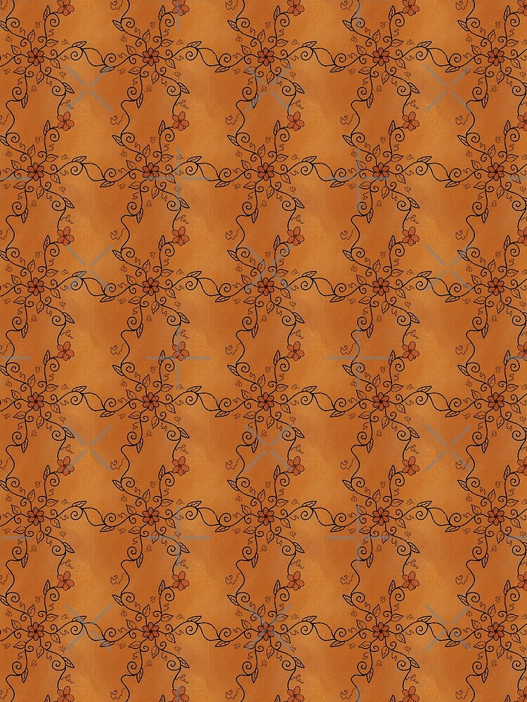 Whimsigoth Terracotta Vines by Neon-Harvest