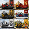 Game of Thrones House Of Targaryen Lannister Greyjoy Sneakers