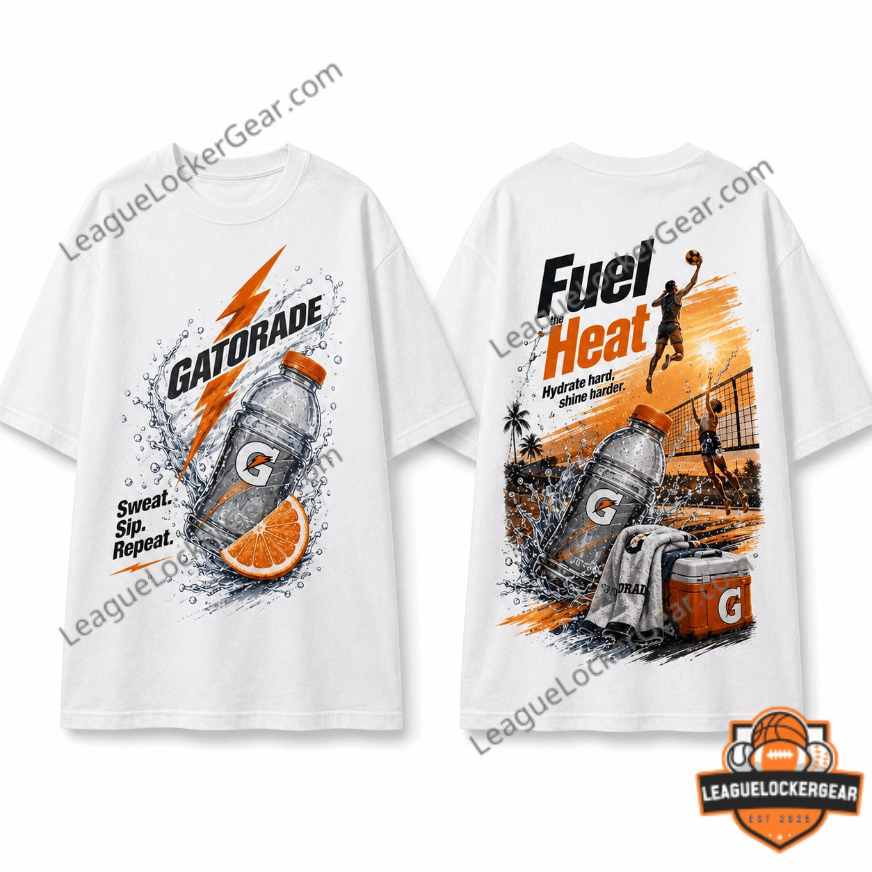 Gatorade Fuel the Heat Summer Vibes T-Shirt