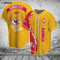 Get Game-Ready with the Kansas City Chiefs Baseball Jersey Shirt FVJ - Aopprinter