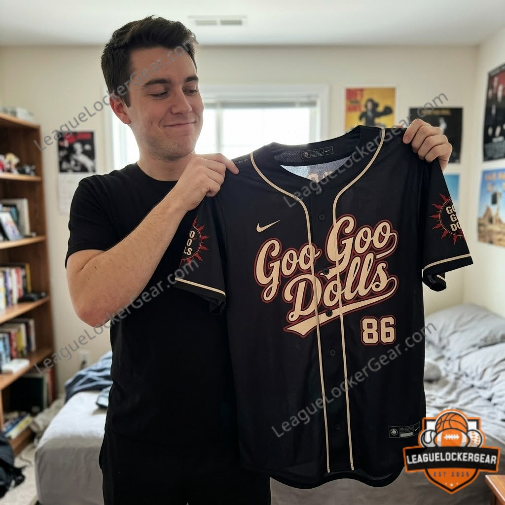 Goo Goo Dolls Summer Tour 2026 Neon Trees Baseball Jersey