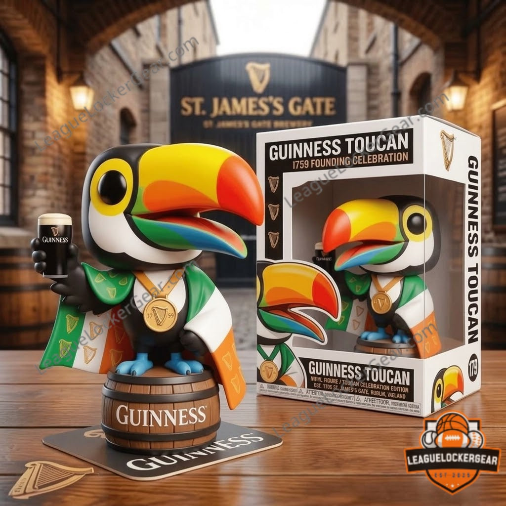 Guinness Toucan 1759 Founding Celebration Vinyl Figure