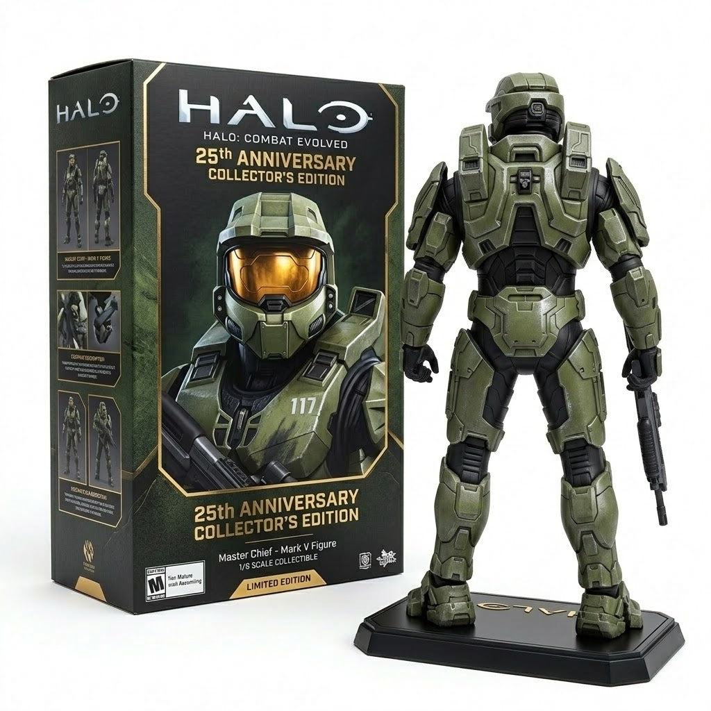 Halo 25th Anniversary Master Chief Mark V Limited Edition Figure