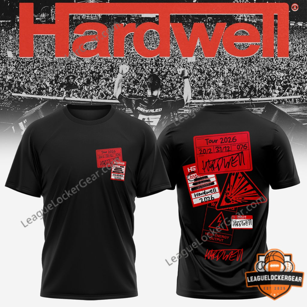 Hardwell Tour 2026 T-Shirt