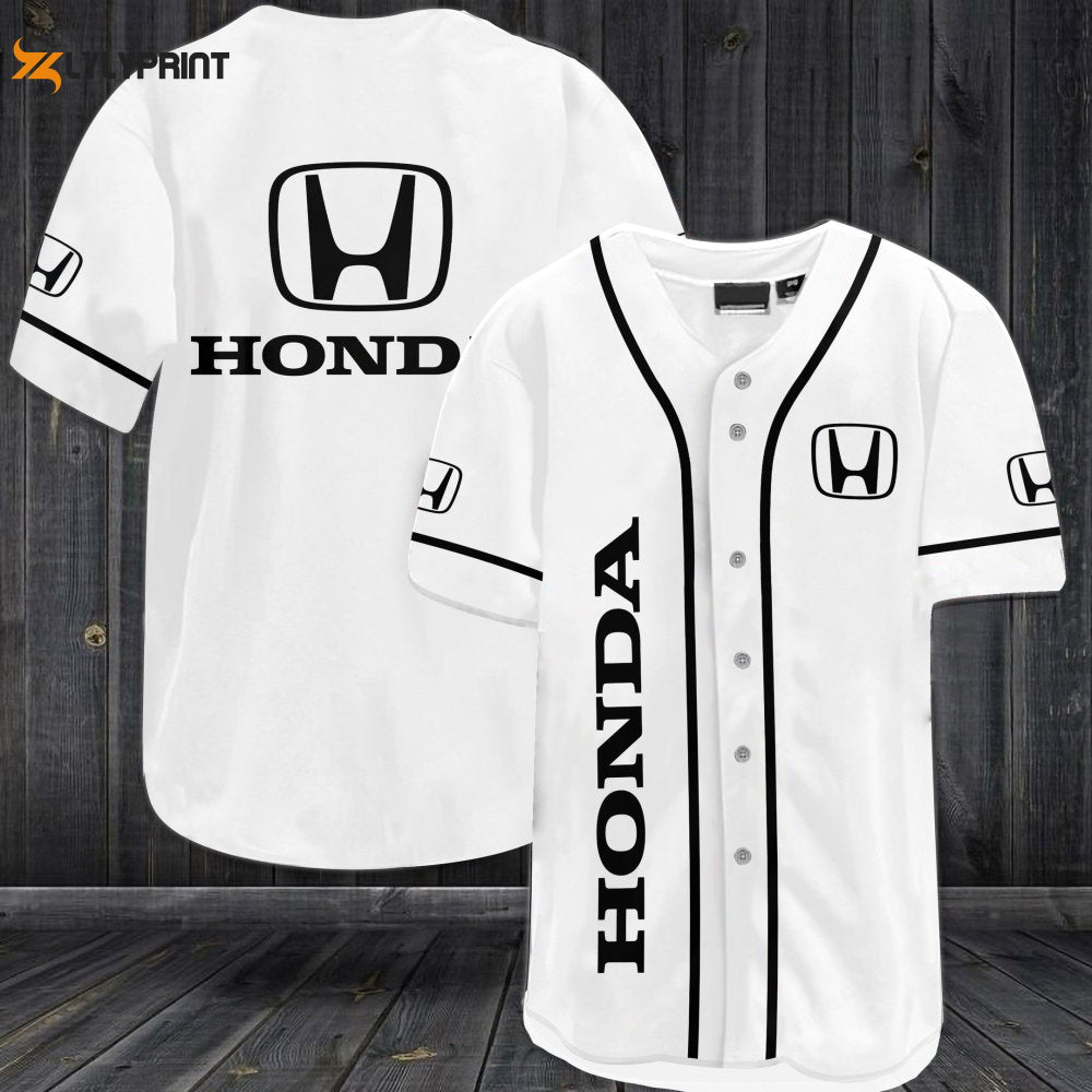 Honda Logo Baseball Jersey - lylyprint.com