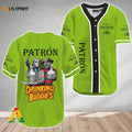 Horror Freddy Jason Drinking Buddies Tequila Patron Baseball Jersey - Gift for Men Women - lylyprint.com