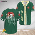 Spooky Style: Jason Voorhees Horror Whiskey Baseball Jersey - Aopprinter