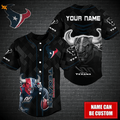 Houston Texans Personalized Baseball Jersey Fan Gifts - lylyprint.com
