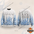 Drake Iceman Blue Flame Crewneck Sweatshirt 2026