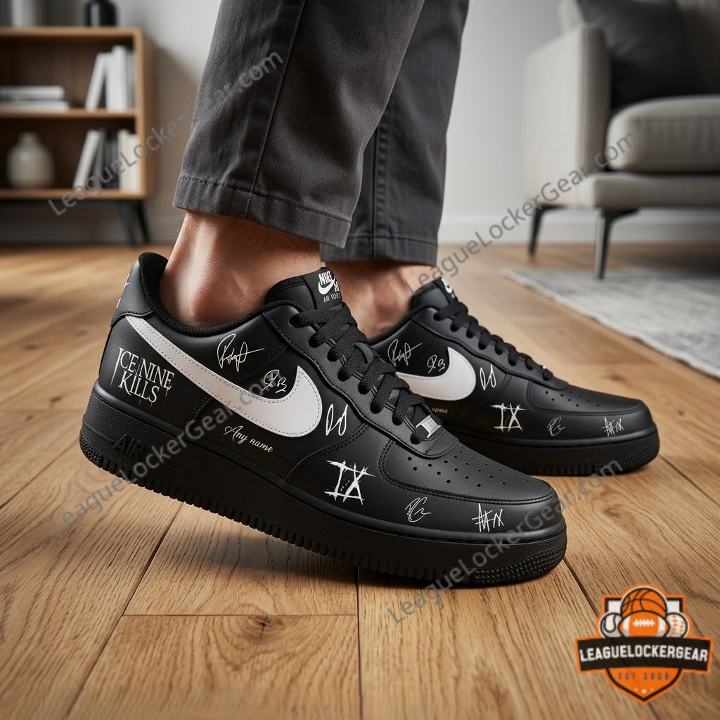 Ice Nine Kills March In Silence Tour Signed Sneakers