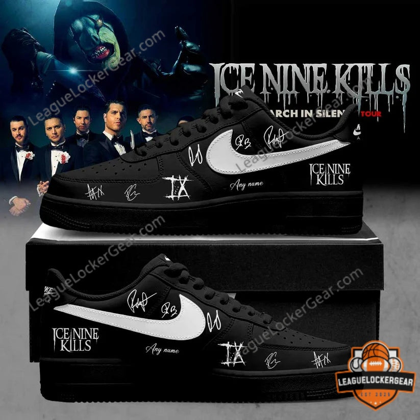 Ice Nine Kills March In Silence Tour Signed Sneakers