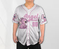 Personalized Angel Baseball Shirt Custom Name Jersey Cartoon  Birthday Gift